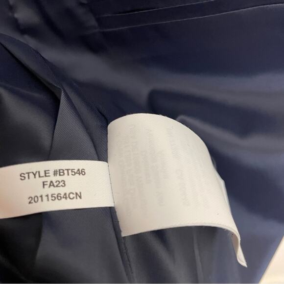 J. Crew Collection Navy Wool Twill Blazer Lined NWT - Picture 10 of 11